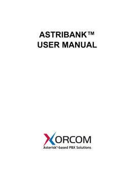 Astribank User Manual Astribank Synchronization for Fax and Modem