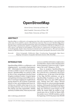 Openstreetmap