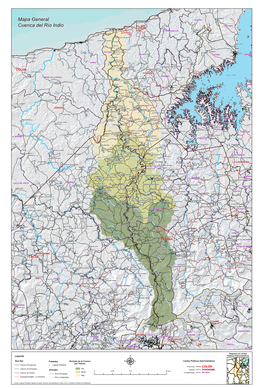 Mapa General Cuenca Del Río Indio