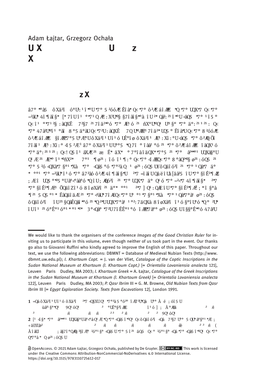 The Image of Christian Nubian Rulers in Internal and External Sources