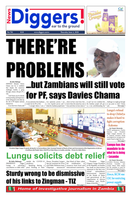 But Zambians Will Still Vote for PF, Says Davies Chama