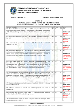 Dec 001-15 -Anexo Do Decreto