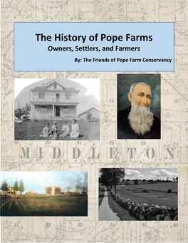 The History of Pope Farms Owners, Settlers, and Farmers