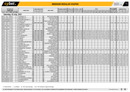 Weekend Regular Coupon 28/06/2021 11:36 1 / 4