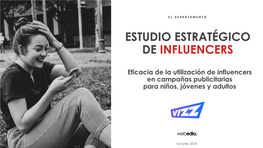 Estudio Estratégico De Influencers