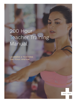 200 Hour Teacher Training Manual