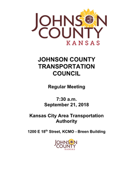 Johnson County Transportation Council
