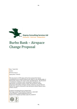 Burbo Bank – Airspace Change Proposal