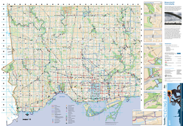 The 2011 Toronto Cycling Map Is Printed on 10% Total Recovered, All Post-Consumer Inwood Aldwych T Woodmount Burn Hill