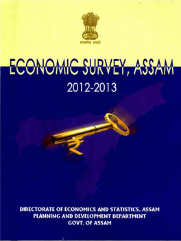 Economic Survey, Assam, 2012-13 CHAPTER - I