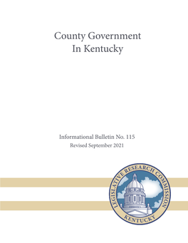 County Government in Kentucky