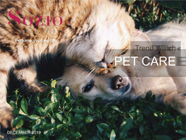 Pet Care Trend Watch Sozio Dec2019