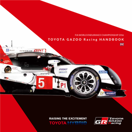 TOYOTA GAZOO Racing HANDBOOK