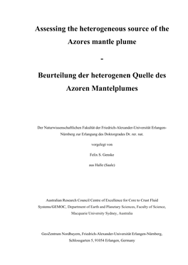 Phd Thesis Felix Genske ER