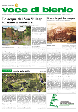 Le Acque Del Sun Village Tornano a Muoversi