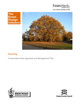 Fryerning Conservation Area Appraisal and Management Plan