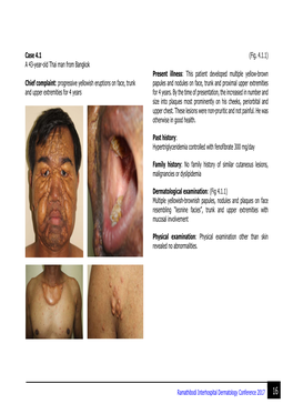 Case 4.1 a 43-Year-Old Thai Man from Bangkok Chief Complaint