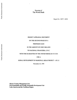 World Bank Document