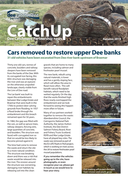 Cars Removed to Restore Upper Dee Banks 31 Old Vehicles Have Been Excavated from Dee River Bank Upstream of Braemar