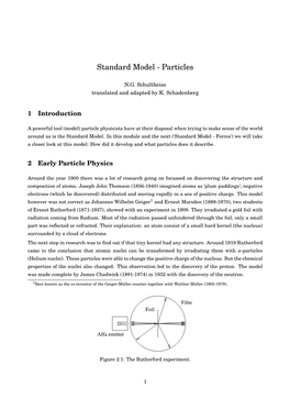 Standard Model - Particles