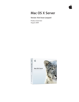 Mac OS X Server