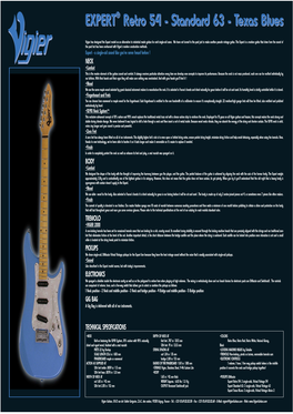 Texas Blues EXPERT® Retro 54