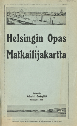 Helsingin Opas Matkailijakartta