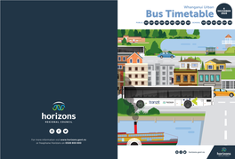 Bus Timetable 2020