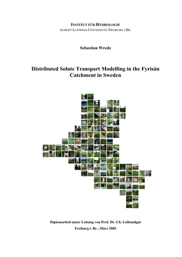 Distributed Solute Transport Modelling in the Fyrisån Catchment in Sweden