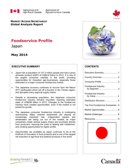 Foodservice Profile