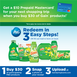 Easy Steps! Redeem In