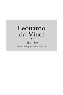 Leonardo Da Vinci