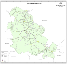 KEONJHAR SERVICE ROUTE MAP J H a R K H a N D S T a T E Μ 0 5 10 20