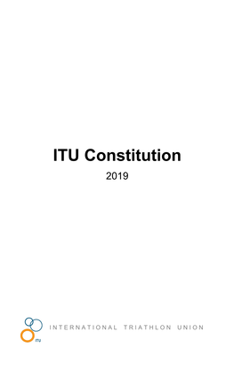 ITU Constitution (2019)