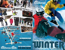 2010 / 2011 Winter Planner