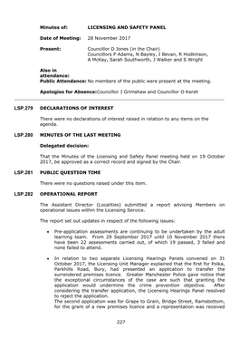 Printed Minutes PDF 91 KB