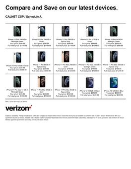 Compare and Save on Our Latest Devices