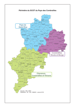 Carte Des Communes Concernées Par Le SCOT