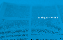 Salting the Wound 112 113 SUSAN SONTAG's N E W Y O R K E R E S S a Y W a S