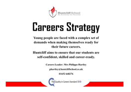 Young People Are Faced with a Complex Set of Demands When Making Themselves Ready for Their Future Careers