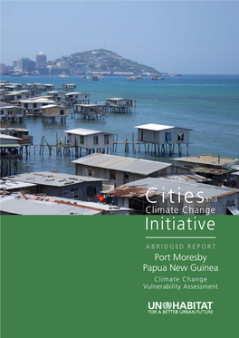 Port Moresby Papua New Guinea Climate Change Vulnerability Assessment