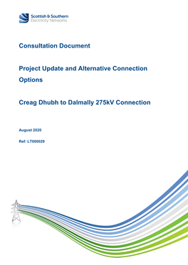 Consultation Document Project Update and Alternative Connection