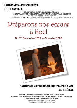 Préparons Nos Cœurs À Noël Er Du 1 Décembre 2019 Au 5 Janvier 2020