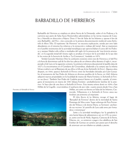 Barbadillo De Herreros