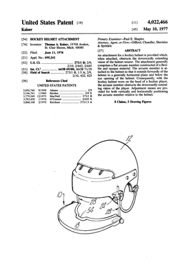 United States Patent (19) 11) 4,022,466 Kaiser