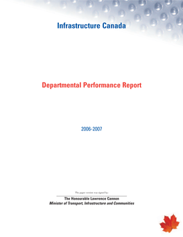 Infrastructure Canada