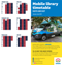 Mobile Library Timetable