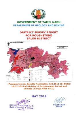 2. Overview of Mining Activity in Salem District