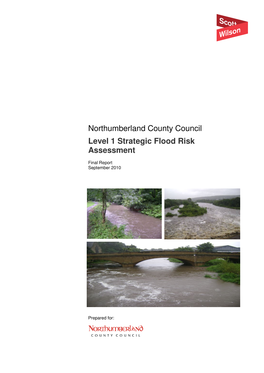 Northumberland County Council Level 1 Strategic Flood Risk Assessment