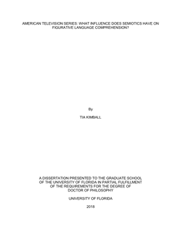 University of Florida Thesis Or Dissertation Formatting